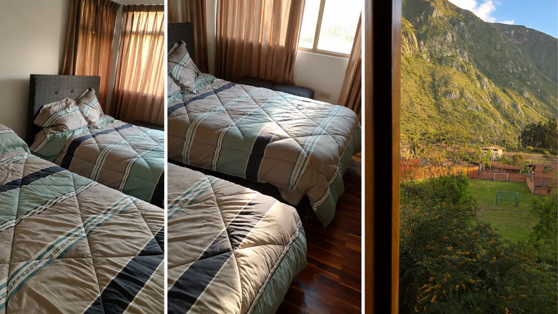 Habitación familiar con dos camas dobles